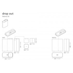 Paragüero Drop Out. Systemtronic de Muebles oficina diseño.