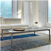 Mesa auxiliar Slim Cristal H37 de Sovet. Mesa centro diseño. Mesas auxiliares.