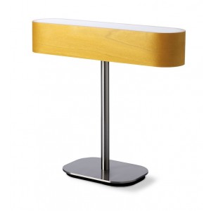 Lámpara de sobremesa I-Club de Luzifer. Lámpara de corte moderno y simétrico diseñ de Burkhard Dämmer