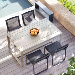 Silla Flat Textil de Gandía Blasco. Sillas de diseño para exteriores.