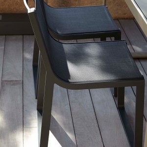 Silla Flat Textil de Gandía Blasco. Sillas de diseño para exteriores.