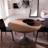Mesa Eclipse Legno extensible con sobre de Madera de Ozzio design.