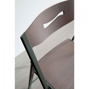 Silla Plegable Ripiego de Ozzio design. Sillas modernas de cocina plegable.