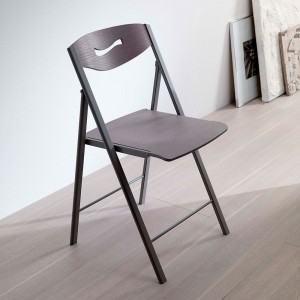 Silla Plegable Ripiego de Ozzio design. Sillas modernas de cocina plegable.