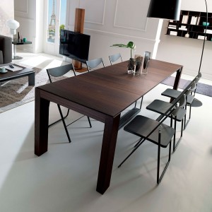 Mesa/consola A4 de Ozzio design. Consola transformables a mesa.
