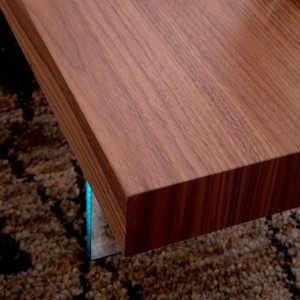 Mesa elevable Bellagio de Ozzio. Mobiliario de diseño. Mesas de centro.