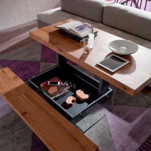 Mesa elevable Markus de Ozzio. Mobiliario de diseño.