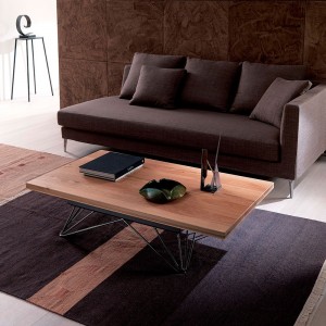 Mesa elevable Radius de Ozzio. Mobiliario de diseño.