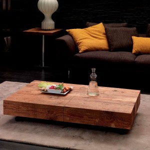 Mesa transformable Box legno de Ozzio design. Sillas y mesas transformables.