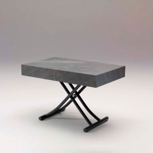 Mesa transformable Box legno de Ozzio design. Sillas y mesas transformables.