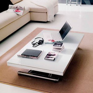 Mesa transformable Planet de Ozzio design. Sillas y mesas transformables.