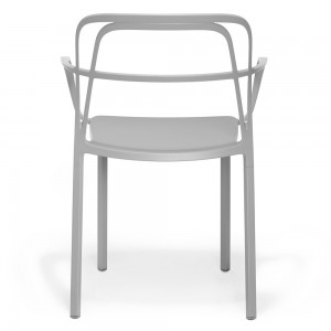 Sillón Intrigo 3715 de Pedrali. Sillones de diseño. Sillones de aluminio de jardín.