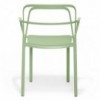 Sillón Intrigo 3715 de Pedrali. Sillones de diseño. Sillones de aluminio de jardín.