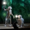 Lámpara sobremesa Monkey Sitting de Seletti. Complementos, mueble auxiliar e iluminación