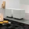 Pouf Squaring pequeño de Bonaldo. Mobiliario de diseño para complementos.