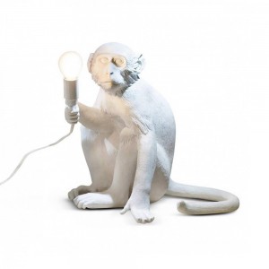 Lámpara sobremesa Monkey Sitting de Seletti. Complementos, mueble auxiliar e iluminación