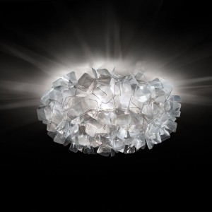 Aplique/Plafón Clizia large de Slamp. Diseño único moderno e italiano.