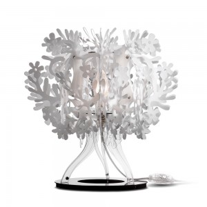 Lámpara sobremesa Fiorellina Slamp. Moderno diseño que otorga elegancia.