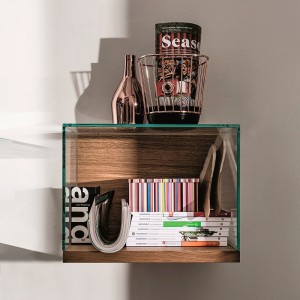 Espejo Vitrina Nest cuadrada de Sovet. Estantes y complementos de diseño.