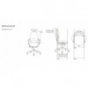 Silla Extend 1120/220 de RH Sillas. Sillas oficina. Sillas con ruedas.