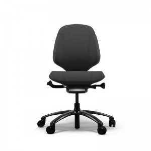 Silla Mereo 200 Negro de RH Sillas. Sillas oficina. Sillas de ruedas.