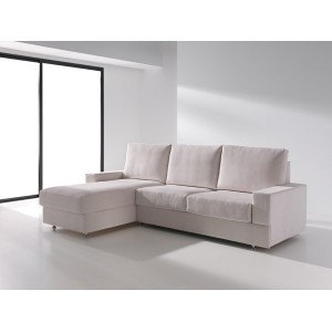 Sofá cama 2 plazas + Chaise Longue Athenas. Es Interiorismo