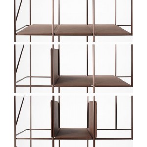 Librería Network de Casamania. Complementos para hogar y contact. Diseño italiano.