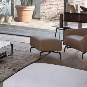 Banqueta Carol de Alivar. Muebles modernos italianos. Mobiliario de diseño.
