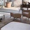 Banqueta Carol de Alivar. Muebles modernos italianos. Mobiliario de diseño.