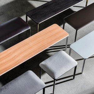 Banco Slim madera de Sovet Italia. Muebles modernos.
