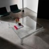 Mesa centro Frog Cristal transparente Italia de Sovet. Mesas y complementos de diseño.