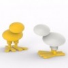 Escultura Happy Bird Pequeña de Magis. Muebles infantiles diseño moderno.